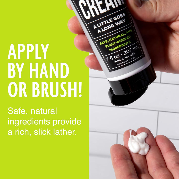 Pacific Shaving Company Crema de afeitar natural, manteca de karité...