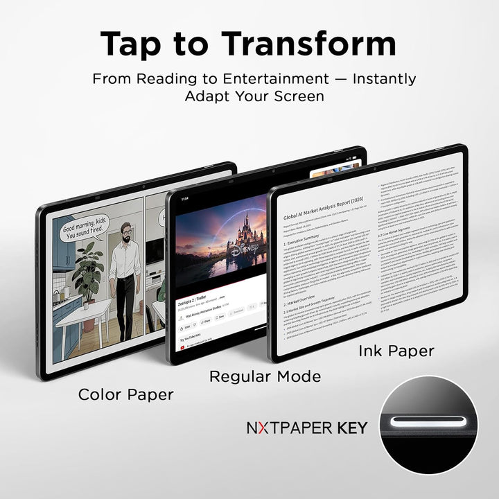 TCL Tableta Android NXTPAPER 11 Plus, 11.5 pulgadas, 120 Hz, 2.2 K,...