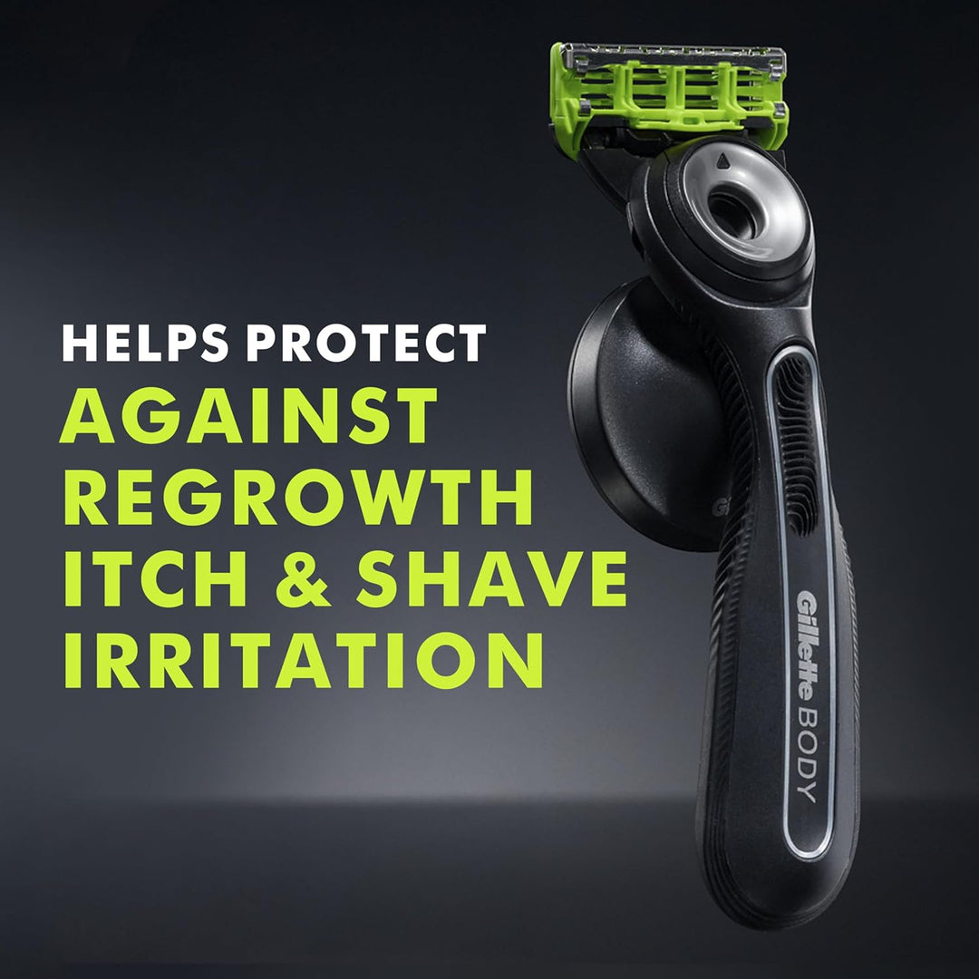 Gillette Labs Body + Intimate Razor para hombres, mango + 2 repuest...