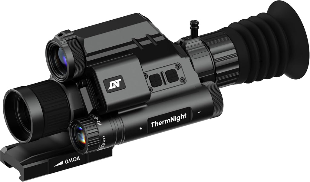 DNT Optics TNC335R ThermNight Alcance térmico y de visión nocturna multiespectral con telémetro láser y calculadora balística