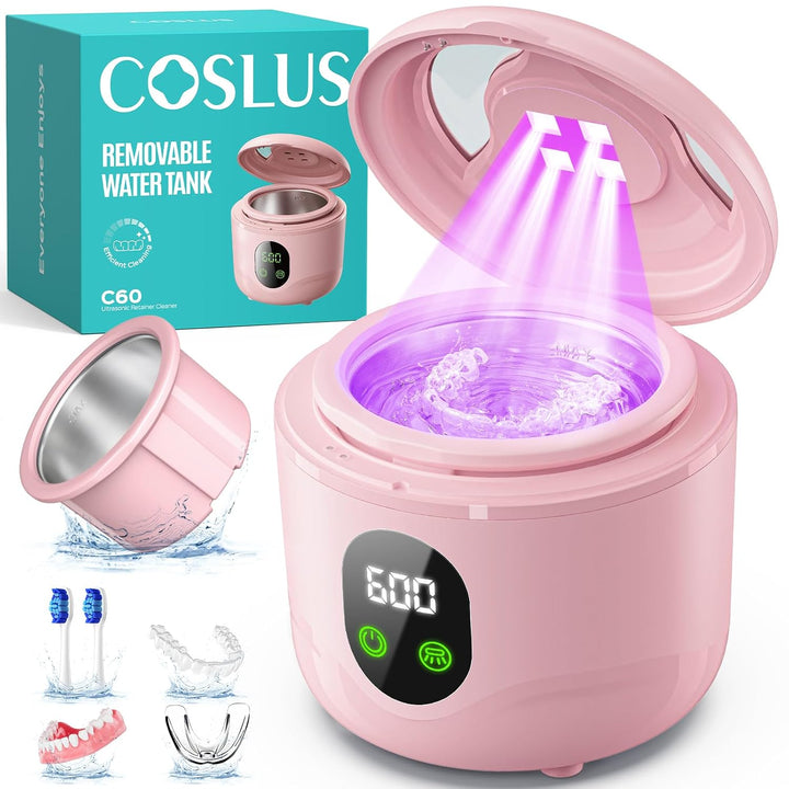 Máquina limpiadora de retenedores ultrasónica COSLUS C60, cápsula d...