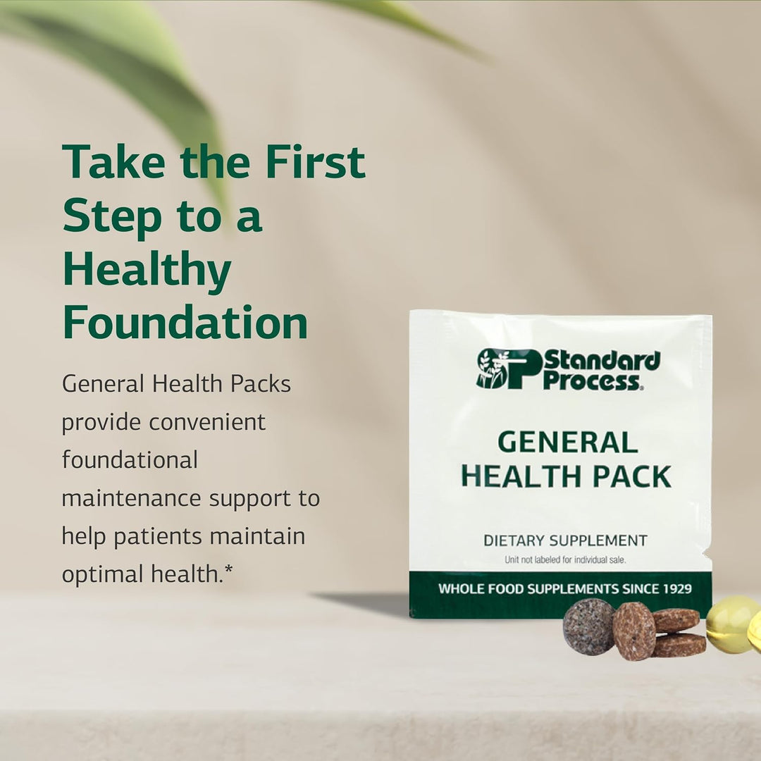 Standard Process General Health Pack - Suplemento multivitamínico y...
