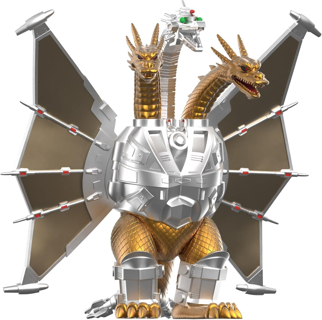 Super7 Toho Reaction Figures Wave 11 - Figura de acción Mecha-King Ghidorah