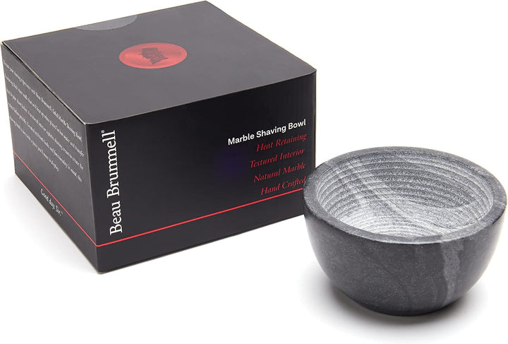 Beau Brummell El cuenco de jabón de afeitar original de mármol hech...