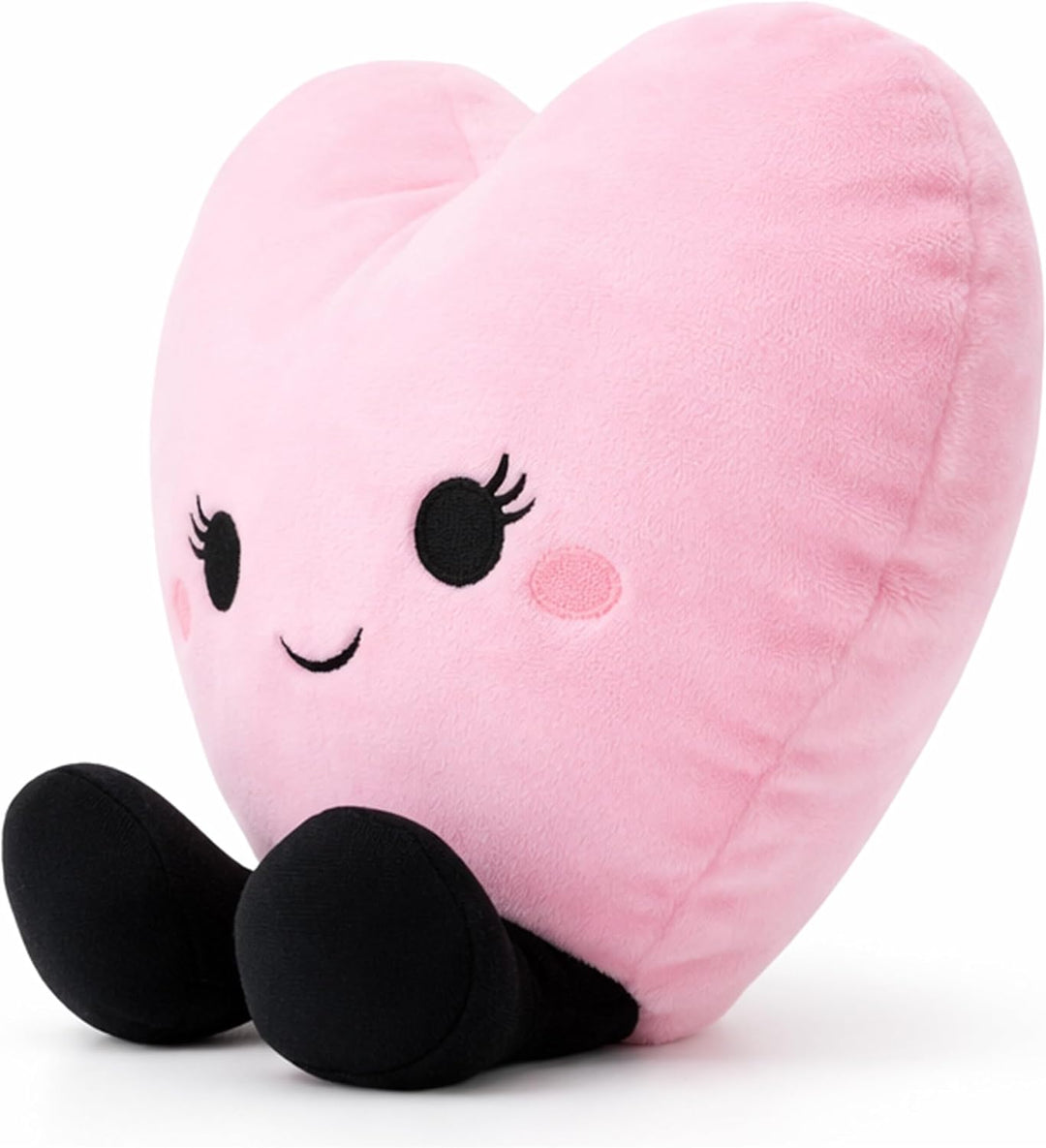 UNIMV Juguete de corazón de peluche calentable y refrigerable, ador...