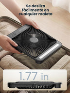 Warmco D4 - Ventilador de camping con batería de 20000 mAh, lintern...