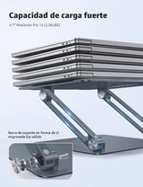 Lamicall Soporte ajustable para computadora portátil para MacBook A...