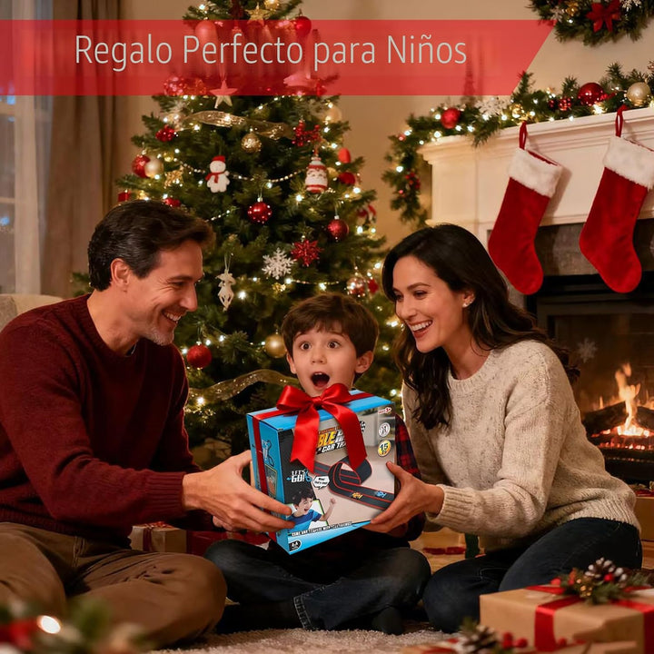 Juguetes flexibles de pista de carreras para niños, juego de inicia...