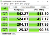 Timetec 512GB SSD 3D NAND SATA III 6Gb\/s de 2,5 pulgadas 7mm (0,28...