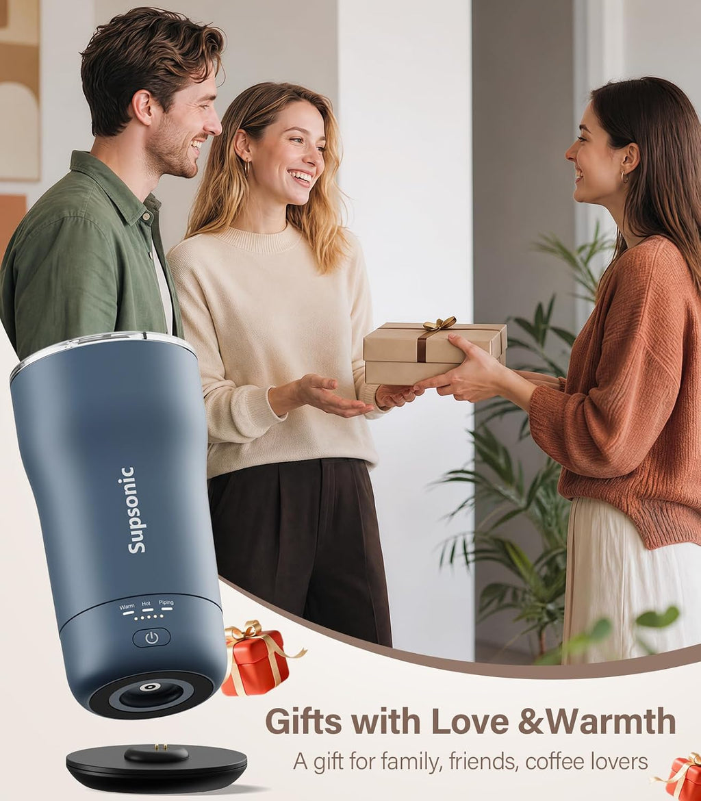 Supsonic Taza de control de temperatura, taza de café calentada recargable