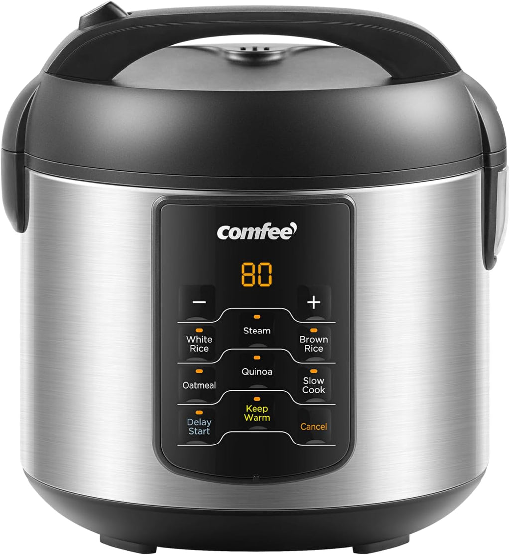COMFEE' Arrocera con 6 funciones, 4 tazas de arroz sin cocer