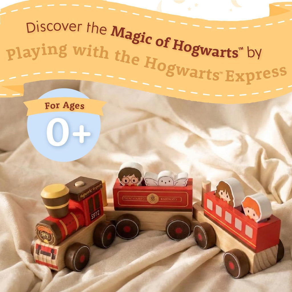 KIDS PREFERRED Harry Potter Hogwarts Express - Juego de tren de madera