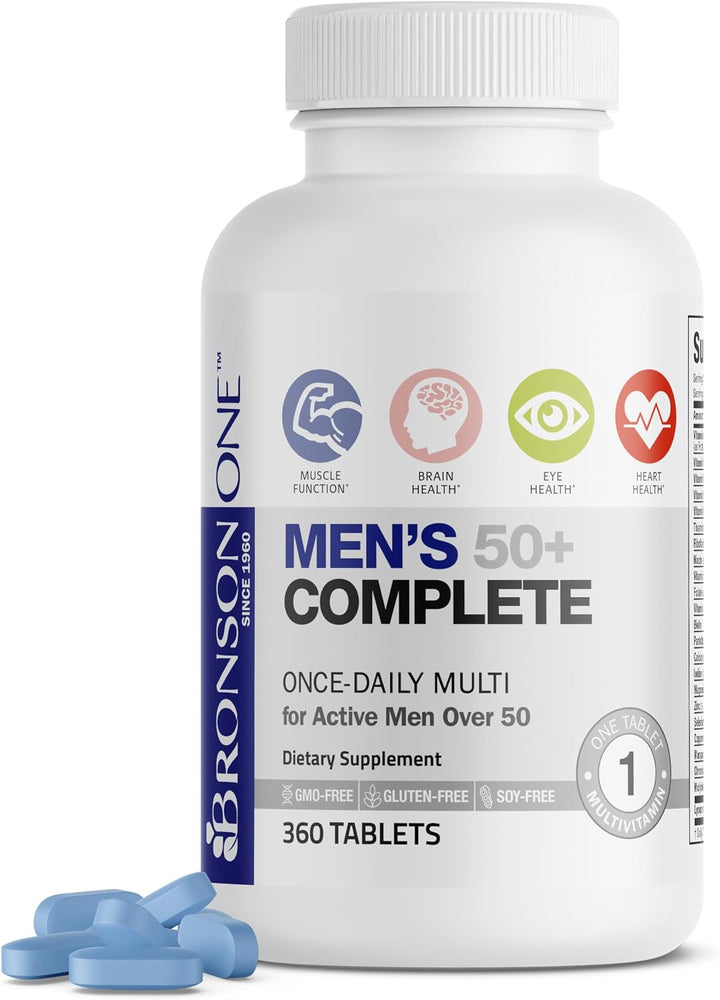 Bronson ONE Daily Multivitamínico Completo Multimineral para Hombre...