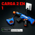 Juegos de pistolas láser recargables con conjunto de 2 juguetes con chalecos multifuncionales digitales LED mejorados, regalos de cumpleaños para niños, niñas, 8, 9, 10, 11, 12+ años, adolescentes