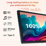 URAO Tableta, Tablet de 10.1" Android con procesador Octa-core...