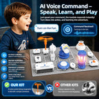 Kit de ciencia STEM para niños, juguete de exploración de circuitos