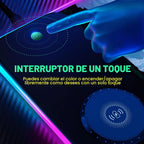 TARKARI Alfombrilla de escritorio con carga inalámbrica de 15 W para