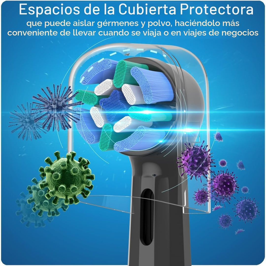 Paquete de 8 cabezales de cepillo de dientes de repuesto compatible...