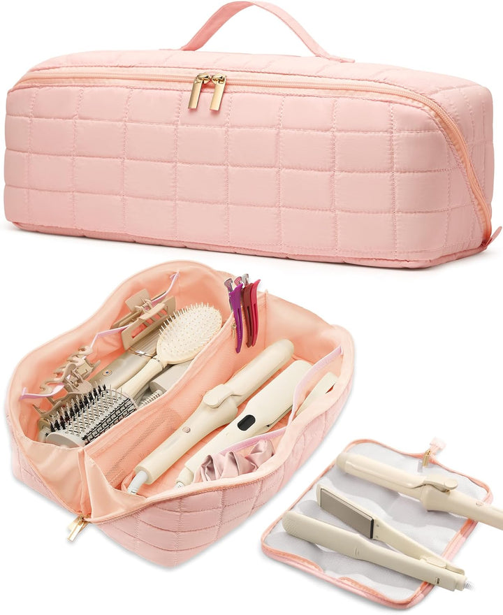 Noldena Hot Tools - Estuche de viaje con bolsa resistente al calor,...