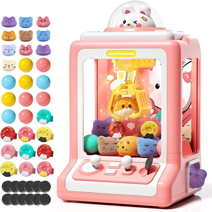 Máquina de garras de conejo para niños, mini máquina expendedora co...
