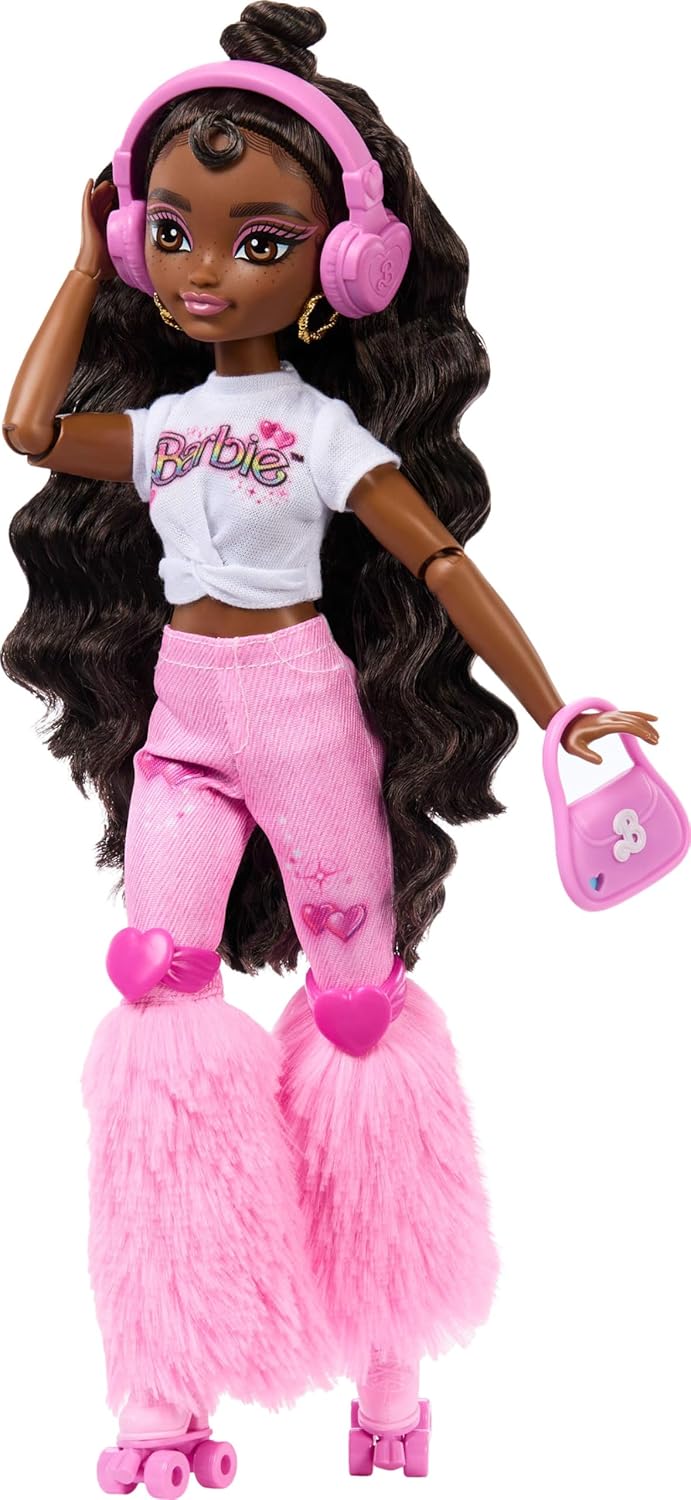 Muñeca Barbie Dream Besties y accesorios, muñeca posable Barbie Bro...