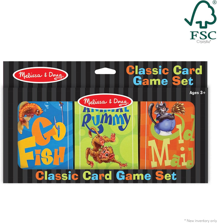 Melissa Doug Juego clásico de juegos de cartas - Old Maid