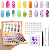 GZIXBDA Sponge Mini Paint - Kit de herramientas y esmalte de gel pa...