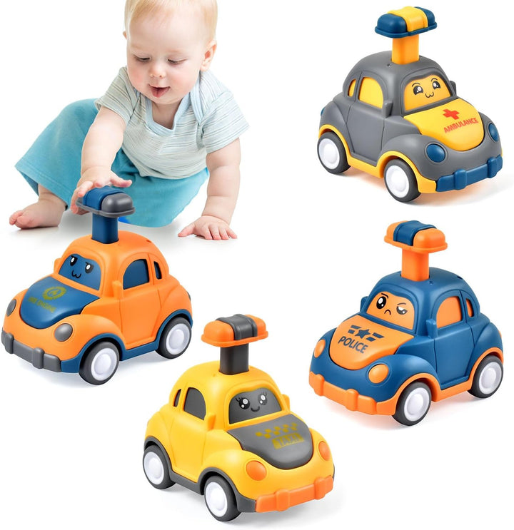 Juguetes de coche para niños pequeños de 1, 2, 3 años, regalos de primer cumpleaños para niños pequeños de 1, 2, 3 años, regalo de cumpleaños para niños pequeños