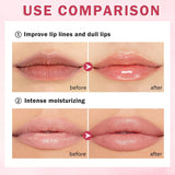 LZXLUKGIR Bálsamo labial de miel, mascarilla hidratante para labios...