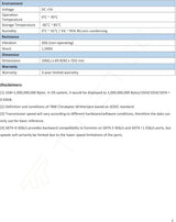 Timetec 512GB SSD 3D NAND SATA III 6Gb\/s de 2,5 pulgadas 7mm (0,28...