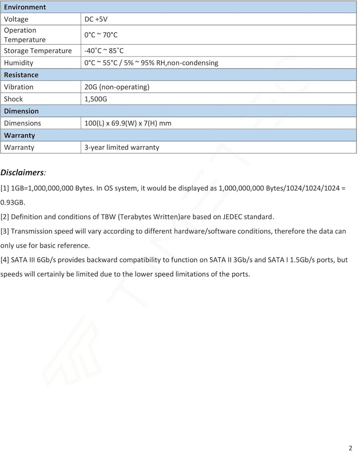 Timetec 512GB SSD 3D NAND SATA III 6Gb\/s de 2,5 pulgadas 7mm (0,28...