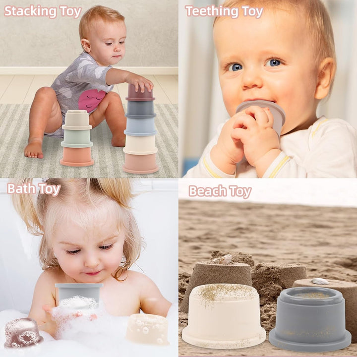 LUCKFUTURE Juguetes para bebés de 6 a 18 meses, juego de juguetes M...