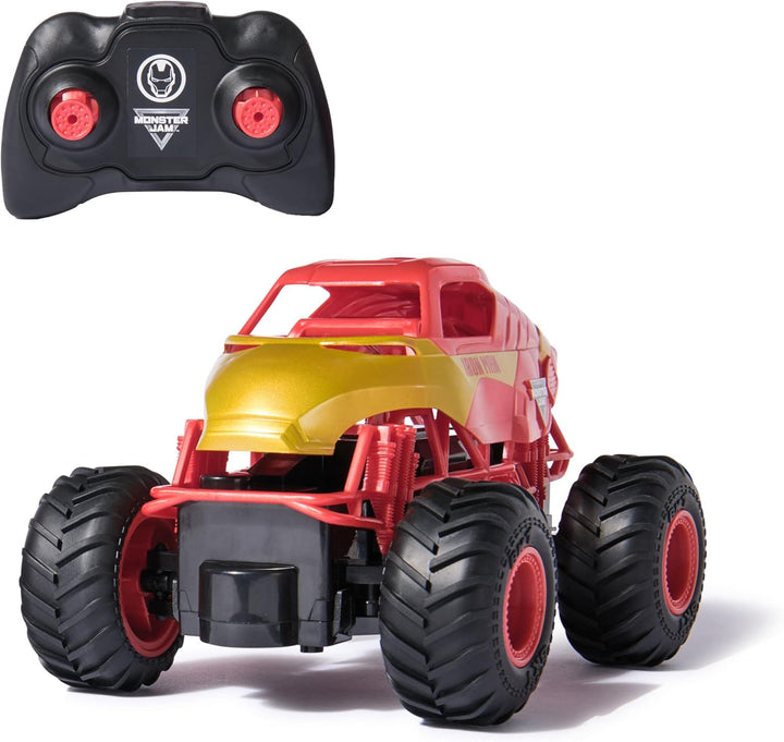 Monster Jam - Camión monstruo RC oficial de Marvel Iron Man, escala...