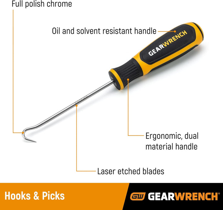 GEARWRENCH Juego de 8 ganchos largos y púas - 84010H