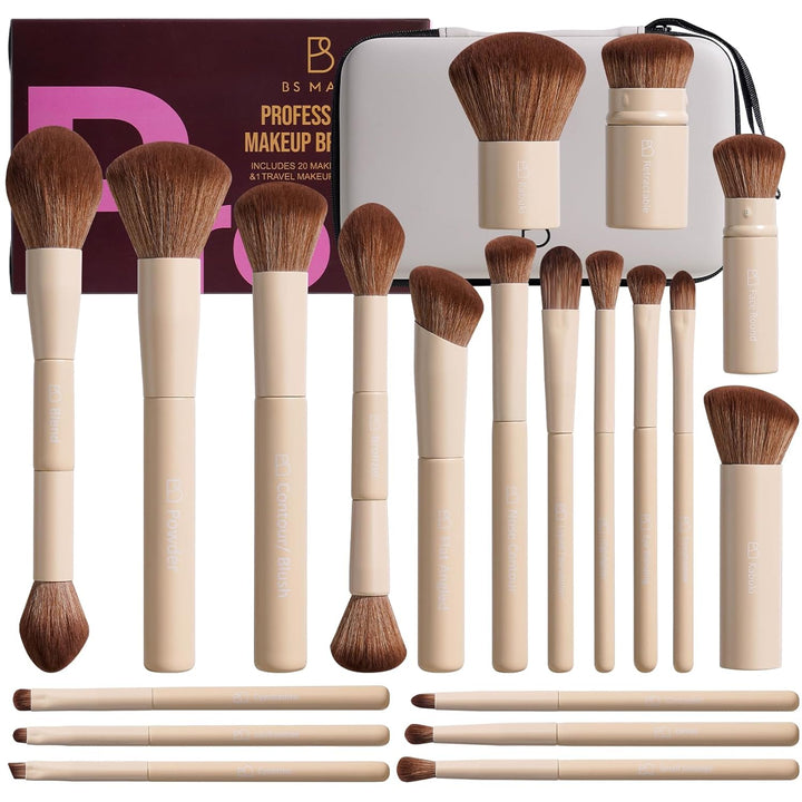 BS-MALL Kit de brochas de maquillaje \u2013 Herramientas profesiona...