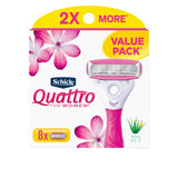 Schick Quattro para Mujeres - Maquinilla de afeitar para recambios,...