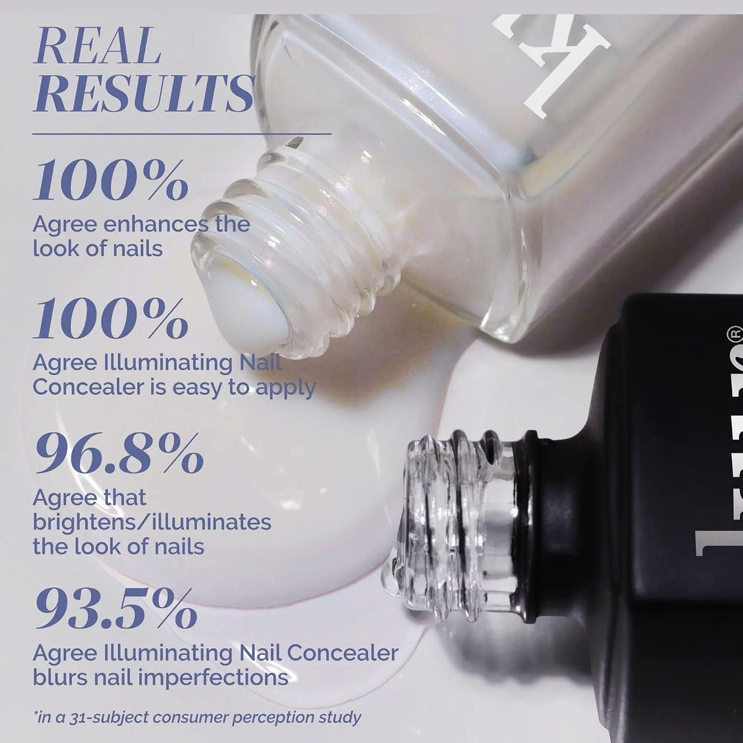 LONDONTOWN Corrector de uñas y gel Genius Top Coat Duos, ilumina e...