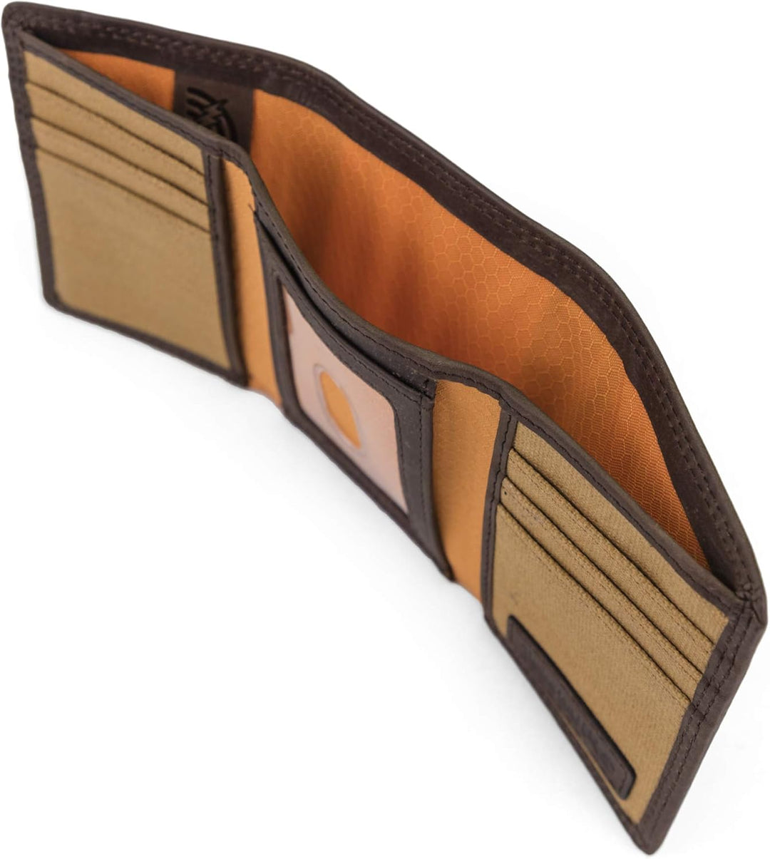 Timberland PRO - Cartera triple de cuero para hombre con ventana pa...