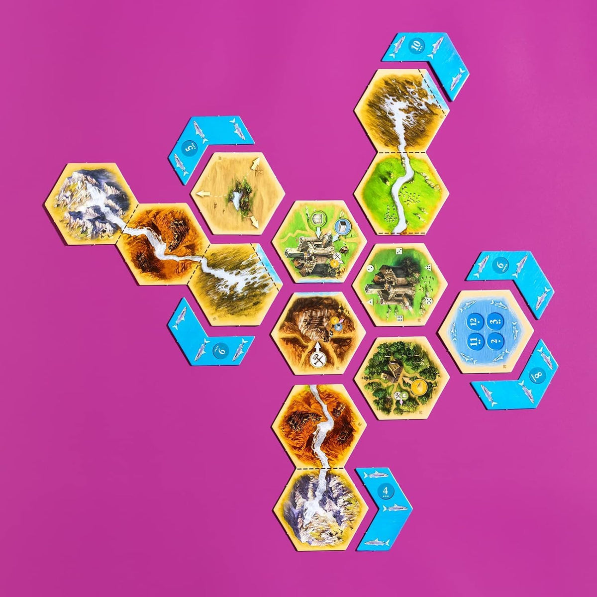 Juego Catan: Traders & Barbarians Expansion 5ta edición