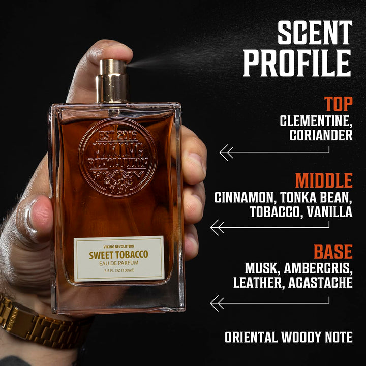 Viking Revolution Colonia de tabaco dulce para hombre, Eau de Parfu...