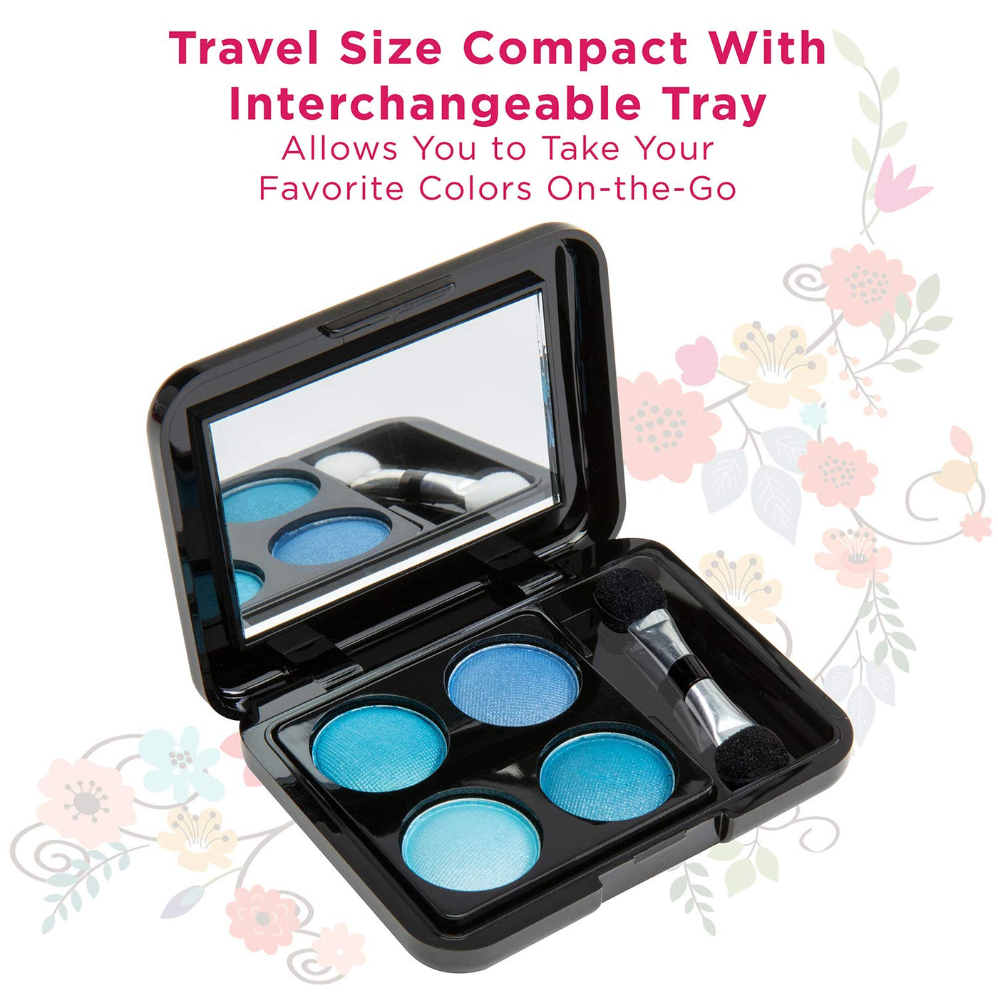 Vokai Kit de maquillaje \u2013 32 sombras de ojos, 6 brillos de lab...