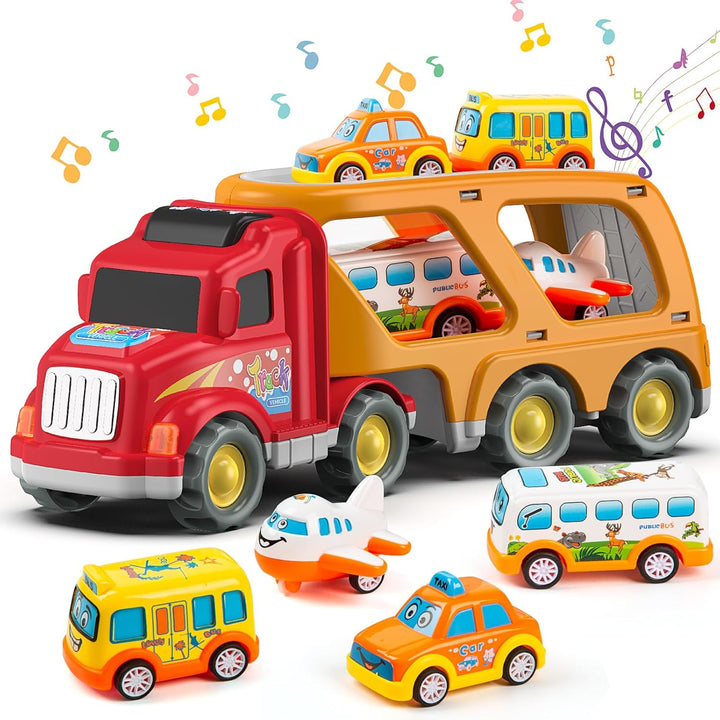 Veslier Juguetes de Autos para Niños Pequeños para Niños y Niñas de...