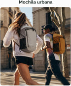 BAGSMART Mochila de viaje de 18L para hombres y mujeres, mochila de