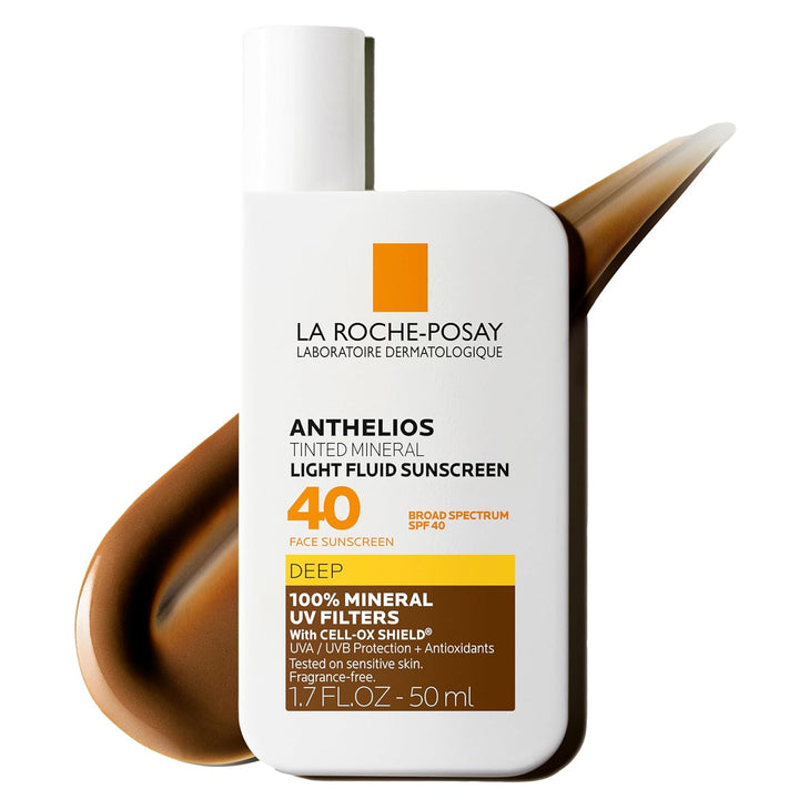 La Roche-Posay Anthelios Sunscreen SPF 40, Ultra-Light Fluid Broad...