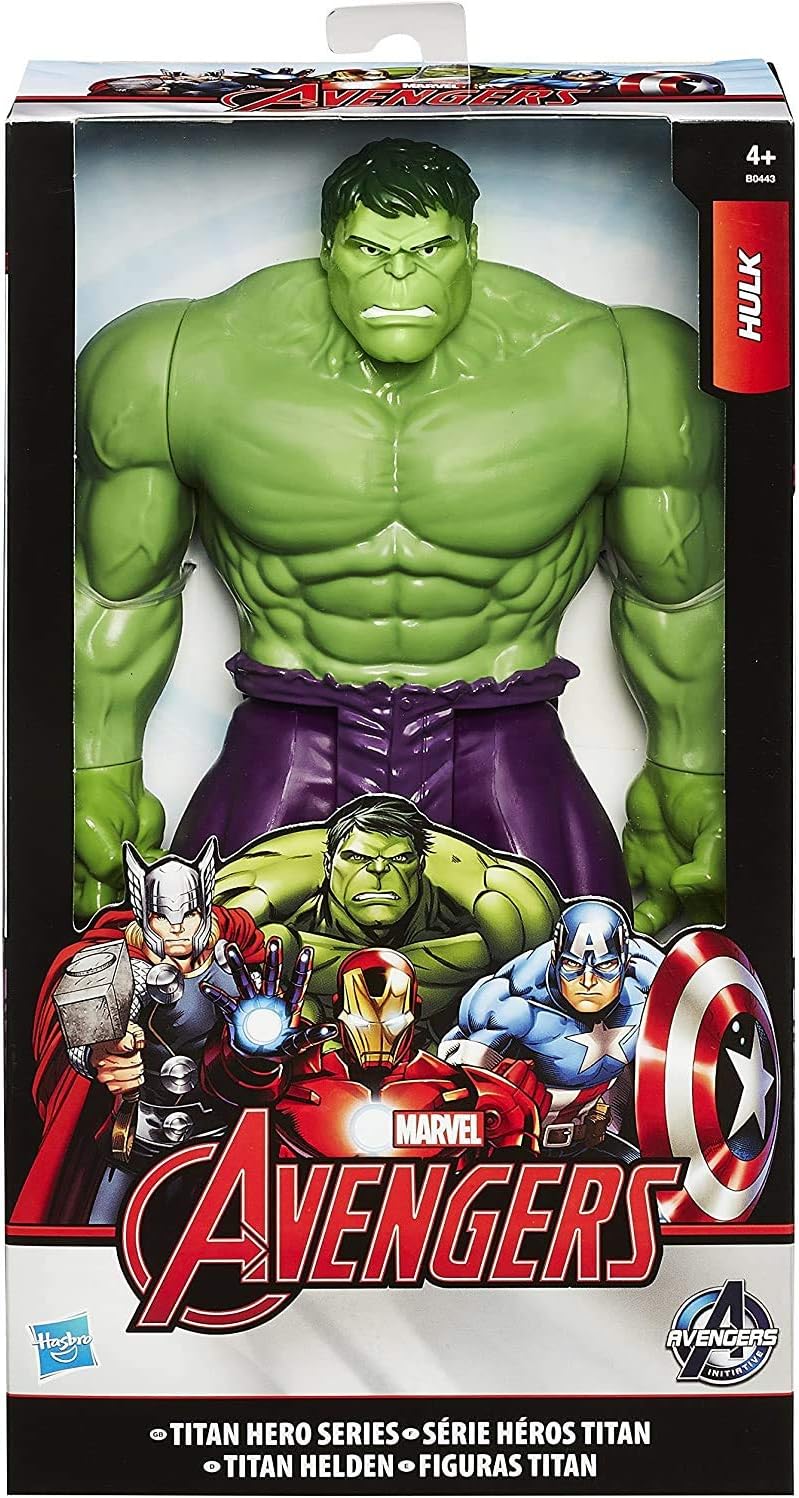 Titans Hero Series Hulk - Figura de acción de 12 pulgadas de alto d...