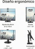 ASUS Monitor de videoconferencia 1080P de 24" (BE249QFK) - IPS,...