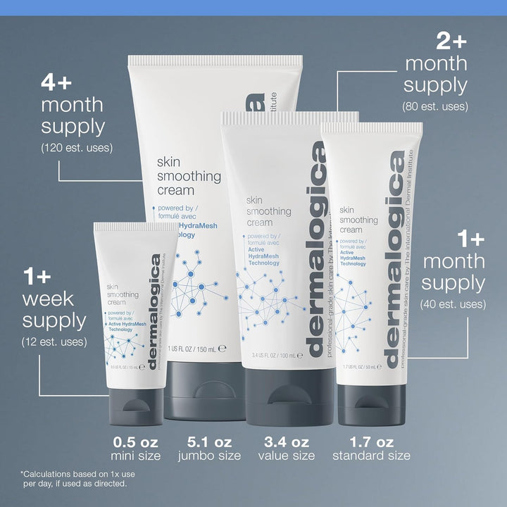 Dermalogica Crema suavizante para la piel - Hidratante facial con v...