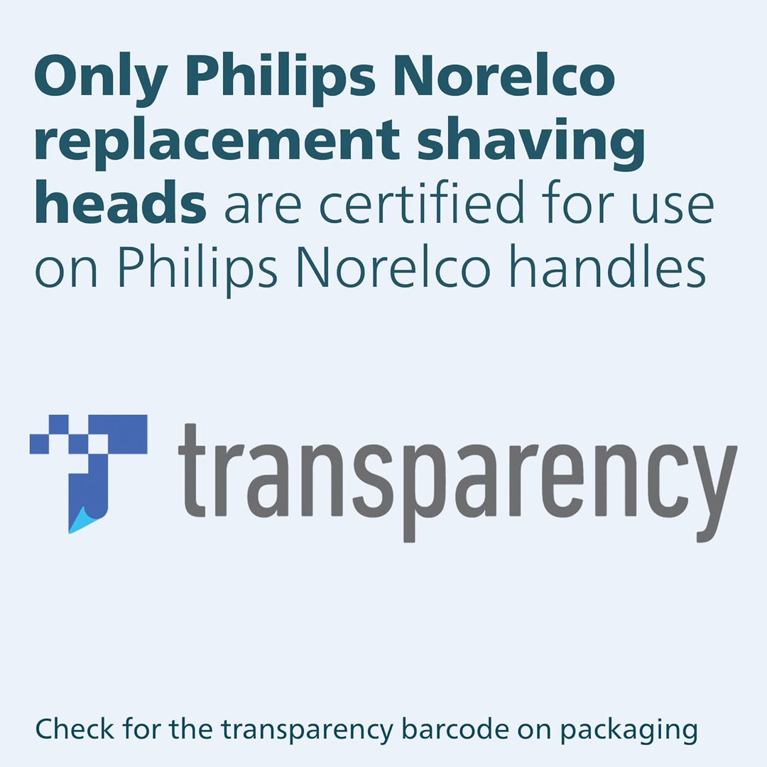 Cabezales de afeitado Philips Norelco genuinos SH60/72
