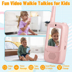 Walkie Talkies de video para niños paquete de 2