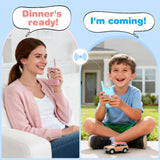 Walkie Talkies de video para niños paquete de 2 Walkies